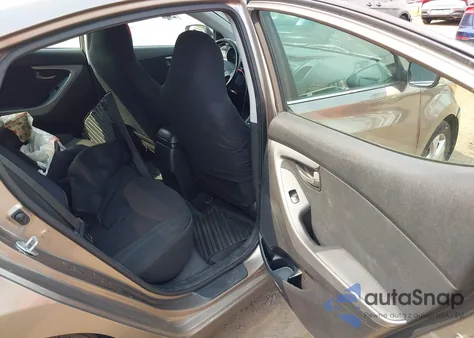 2016 Hyundai Elantra Value Edition from USA, damaged, VIN 5NPDH4AE9GH781013